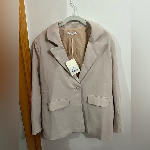 BRAND NEW! Peppermayo Exclusive Italian Cities Blazer - Cream - Size 2 - Picture 2 of 5
